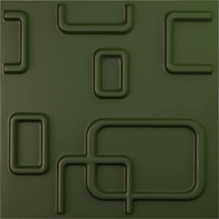 Ekena Millwork 11 7/8in. W x 11 7/8in. H Oslo EnduraWall Decorative 3D Wall Panel Covers 0.98 Sq. Ft. WP12X12OSGCG
